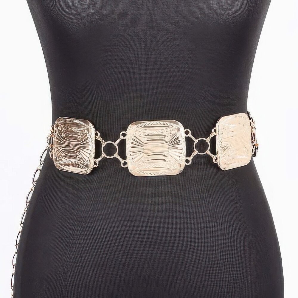 Multi Metal Chain Belt